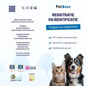 PetBase flyer registratie 100 stuks